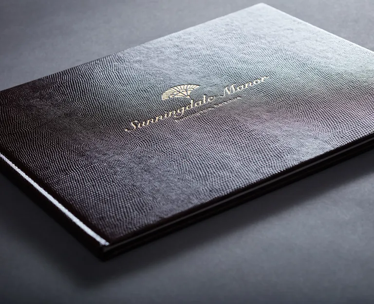 Sunningdale Manor | Stitched Cased Production Property Brochure